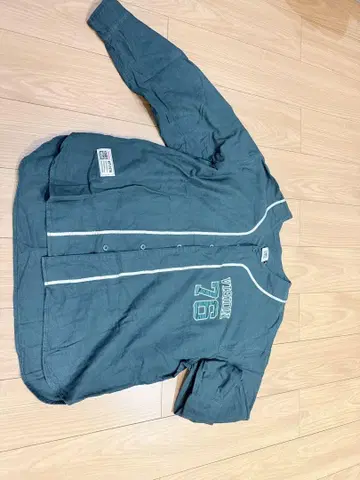 VISION STREET WEAR 트레이닝복 M 다크 그린 76 자수