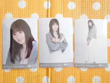 노기자카46 엔도 사쿠라 브로마이드 오피스 캐주얼 3종 컴프