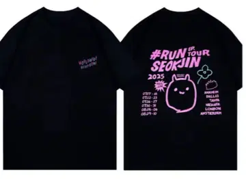 BTS 진 RUNSEOKJIN 티셔츠 L 사이즈