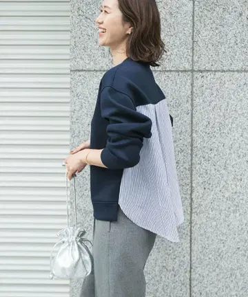 던보드 패브릭 절개 풀오버