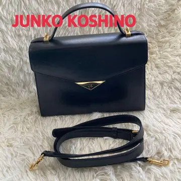 새상품급 JUNKO KOSHINO 블랙 핸드백 숄더백 2way