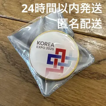 만국박람회 Korea Expo 2025 핀 배지