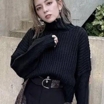 ENVYM 앙비 크러쉬 2Way 니트