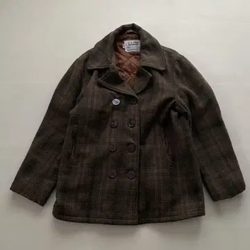 레어 컬러 Schott 740N P 코트 40 체크