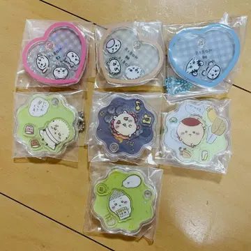 치이카와(먼작귀) 캐릭터 샤카참 아크릴 키링 7개 세트