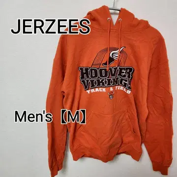 z159 [JERZEES] 남성용 후드티 (M 사이즈) 오렌지