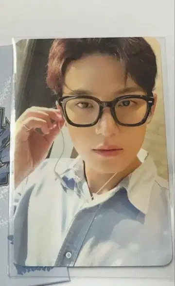 세븐틴 민규 사전 녹화 포토카드
