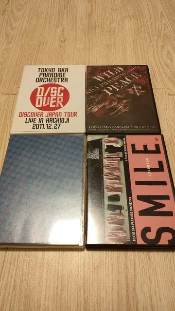 도쿄 스카 파라다이스 오케스트라 DVD 4장 세트 묶음 판매 덤 CD