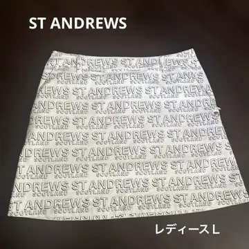 [ ST ANDREWS ] 골프 스커트 로고
