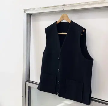 Herill 25AW Cashmerelinenmat Chimayovest
