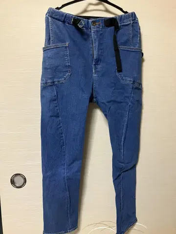 그립스와니 GRIP SWANY 블루 데님 카고 팬츠