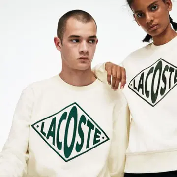 LACOSTE 아이보리 트레이닝복