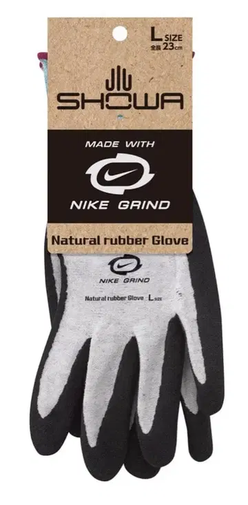 [10세트] 319 NIKE GRIND 작업용 장갑 L 사이즈 천연 고무