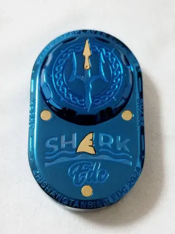 새상품급 Shark Edc 블루 피젯 슬라이더
