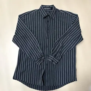 90년대 Van Heusen 스트라이프 긴팔 셔츠 M 사이즈 136번