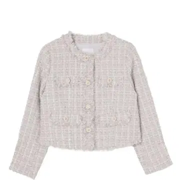 [ herlipto ] Grace Tweed Jacket pink S