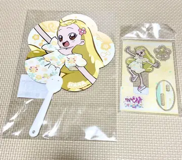 오쟈마녀 도레미 썸머 파티 부채 & 아크릴 스탠드 하나짱