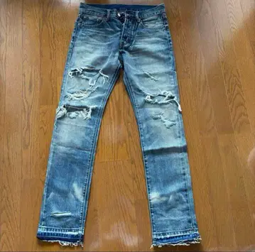 mnml 블루 데님 팬츠