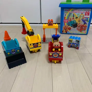 호빵맨 신나는 탈것 블록 바케츠