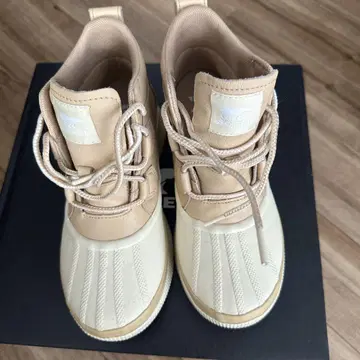 SOREL 베이지 하이컷 부츠