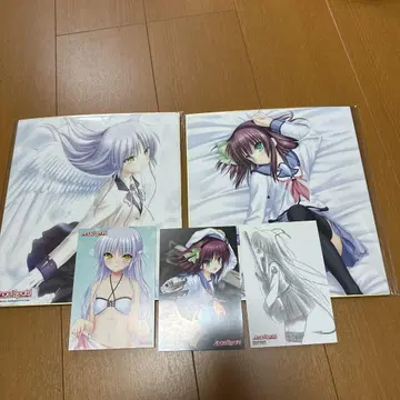 Angel Beats! 색지, 엽서 총 5장