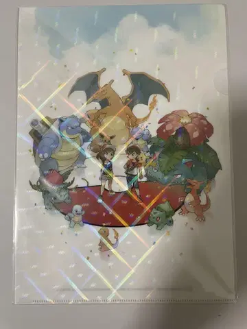 미개봉 포켓몬 클리어 파일 let's go 피카츄 새로운 모험