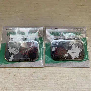 WIND BREAKER 메탈릭 캔뱃지 소호쿠 하야토 2개 세트