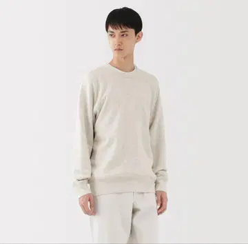 MUJIlabo 신사 맨투맨 풀오버