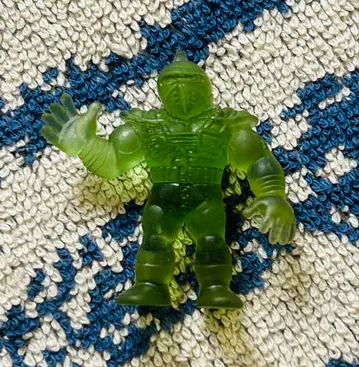 빅 바디 클리어 레어 컬러 근육맨 지우개 근육맨 피규어 당시 물품 레어