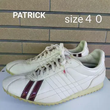 PATRICK SULLY 슈리 스니커즈 사이즈 40