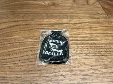 SUPER BEAVER 택 키링 블랙