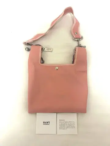 노리 에노모토 핑크 숄더백
