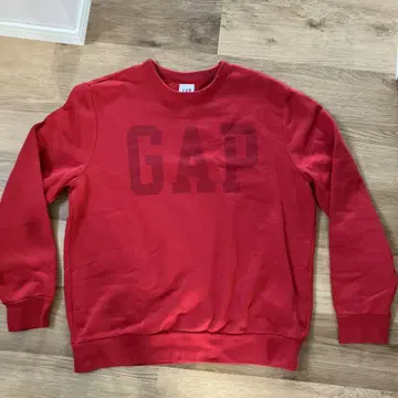 GAP 레드 로고 맨투맨