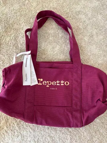 가격 인하 미사용 새상품 Repetto 레페토 리본 백 버건디