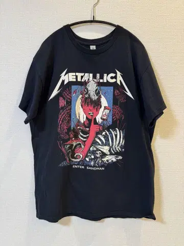 [ 공식 ] Metallica Enter Sandman 티셔츠 L 사이즈