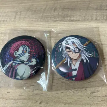 극장판 귀멸의 칼날 무한열차편 제1장 랜덤 캔뱃지 우즈이 텐겐 아카자