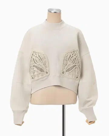 코드 자수 SWEATSHIRT