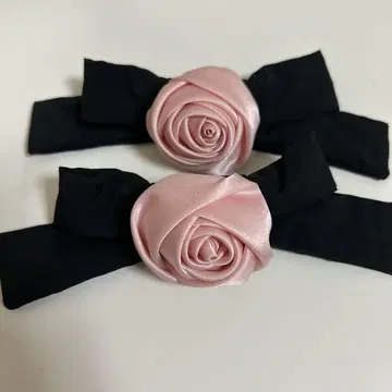 thevirgins rose tiny hair barrette set