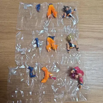 드래곤볼 GOKU EDITION 피규어 3종 세트 미사용 새상품입니다