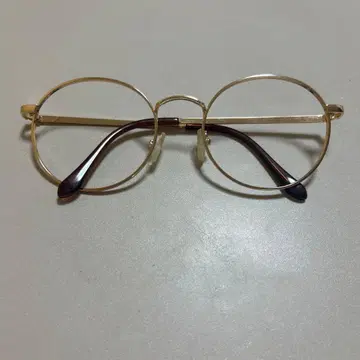 라운드 프레임 안경 금속제