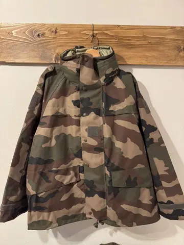 프랑스군 CCE CAMO WATERPROOF 필드 파카 4 포켓