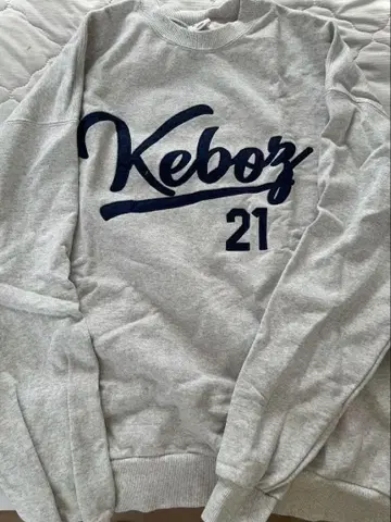 Keboz NOOTBAAR 21 맨투맨 M 그레이