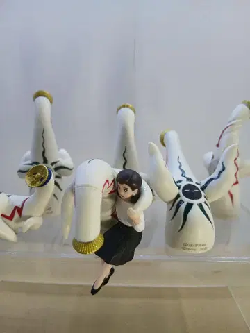 피규어 세트 화이트 컬러 캐릭터