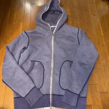 잭슨 마티스의 보라색 레인보우 풀 집업 후드티