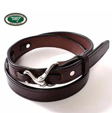 Tory Leather 벨트 브라운