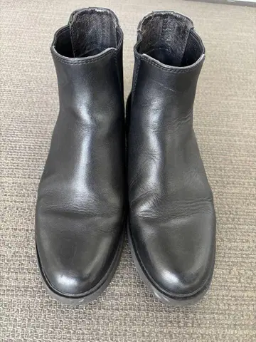 CAMPER 블랙 사이드 고어 부츠 38