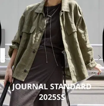 2025SS JOURNAL STANDARD 린넨 밀리터리 자켓