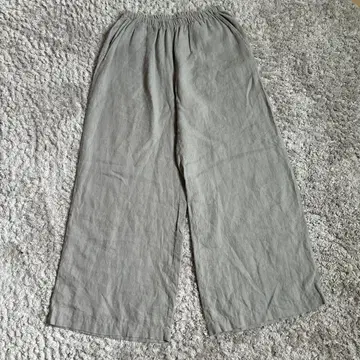 90s FLAX 린넨 팬츠 초와이드 리투아니아 제조