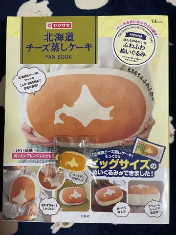 홋카이도 치즈 찐 케이크 쿠션 타카라지마 채널 키링 한정판