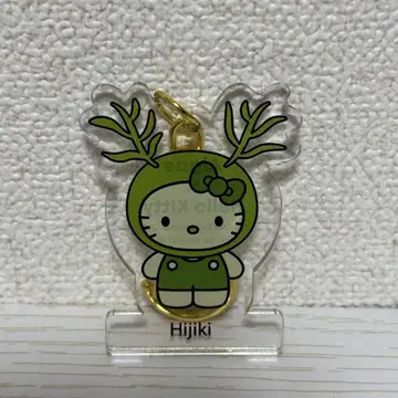 오사카 만박 일본관 해조 키티 아크릴 키링 히지키